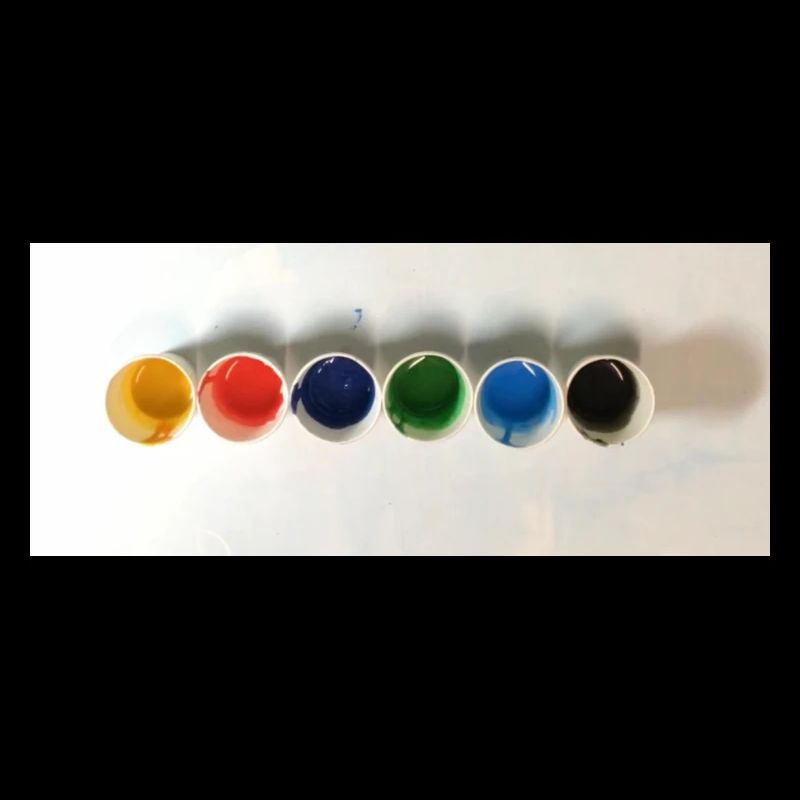 Quelques couleurs acryliques