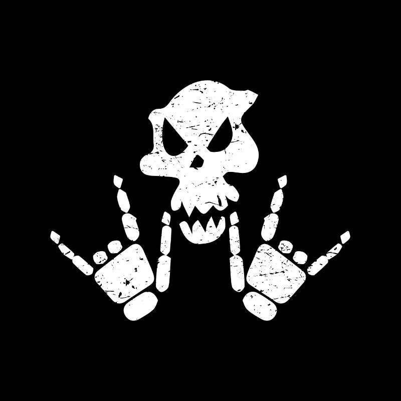 Rock n Roll Skeleton