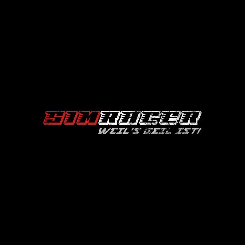 Simracer Racing Weil Geil Geschenk