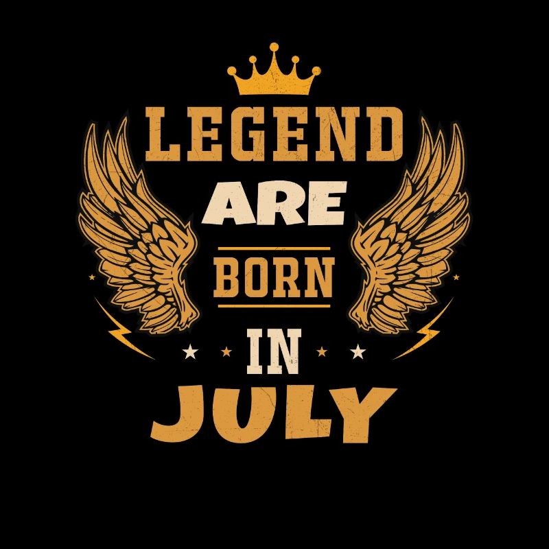 Die im Juli geborene Legende Geburtstagsgeschenk