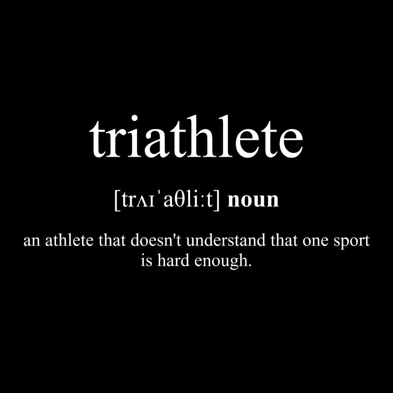 Triathlète (Triathlète * dans) Black Edition