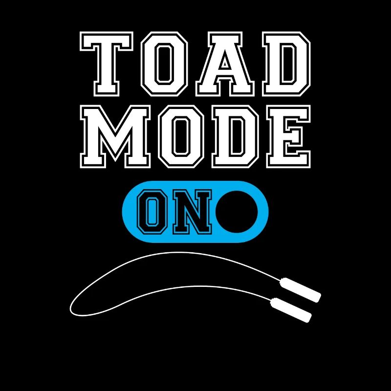 Toad mode for skipping rope Skipping rope training