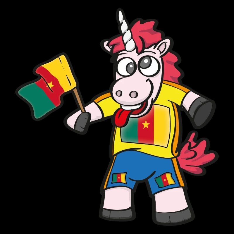 Kameruner Crazy Einhorn