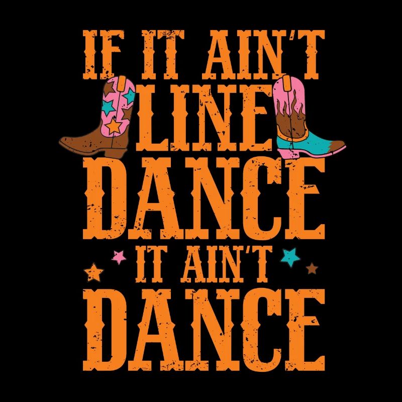 Line Dancing Cowboy Boots Western