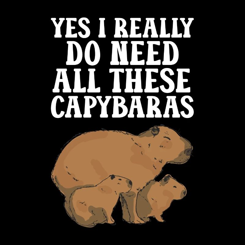 Capybara Tier Nagetier Capibara