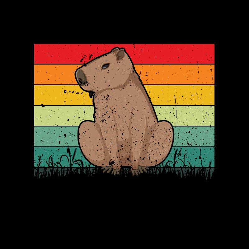 Capybara Tier Nagetier Capibara