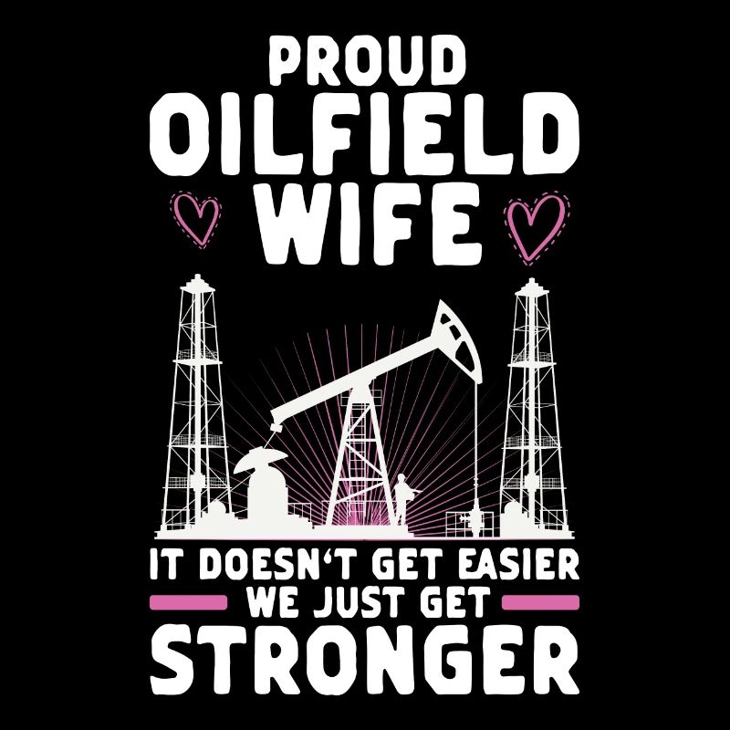 Ölfeldarbeiter Rig Roughneck Ölfeldfrau