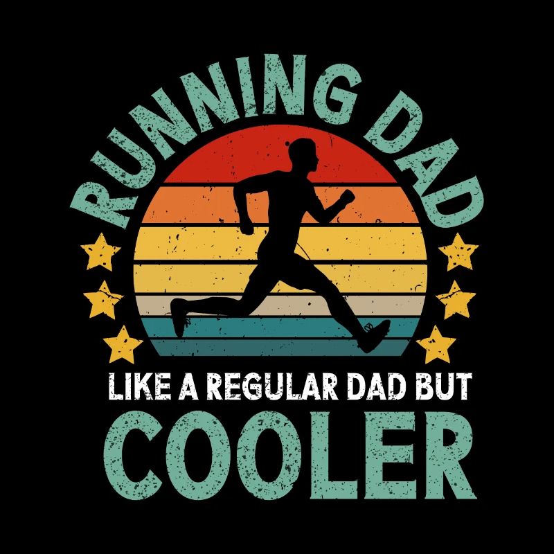 Running Dad Marathon Runner Trainer Marathoner