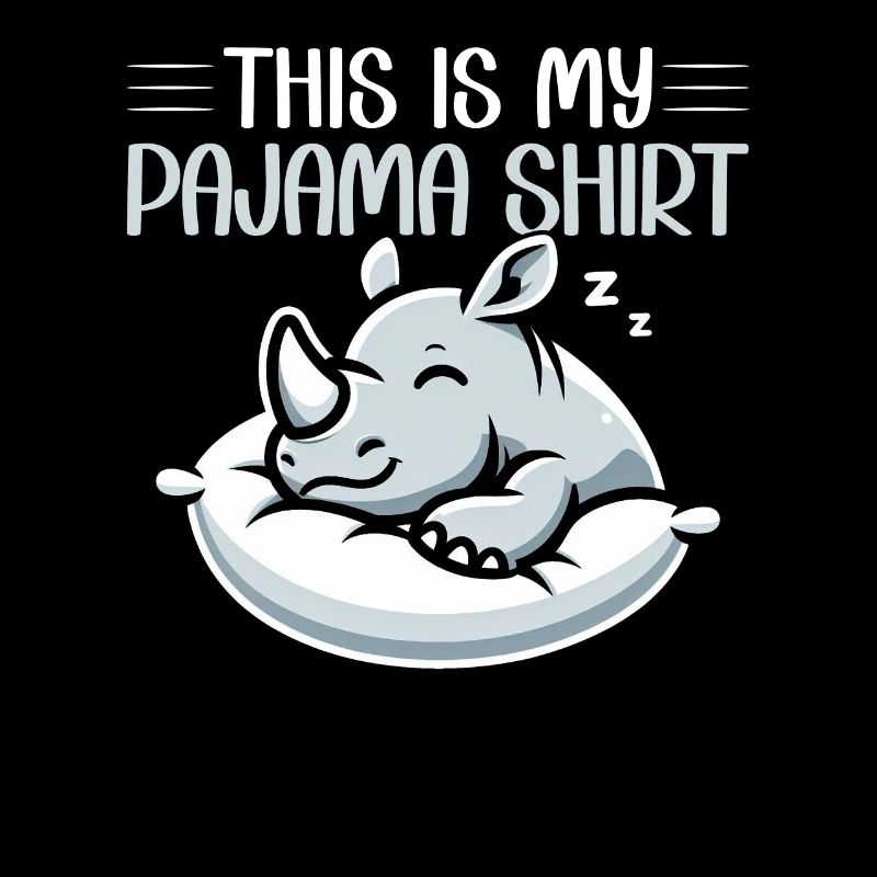 Official Sleeping House Rhino PJ Sleeping Nickering