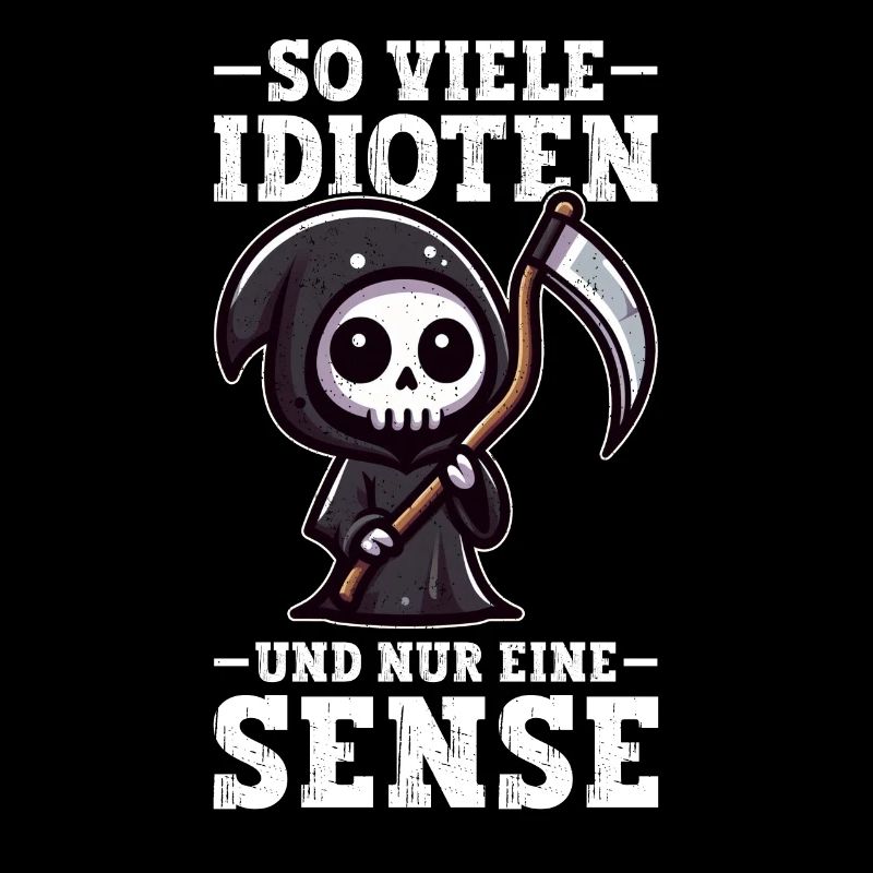 Tant d’idiots et juste une faux de sarcasme