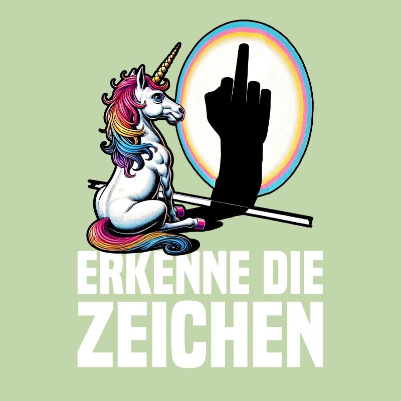 Recognize the Signs Unicorn Shadow Funnier