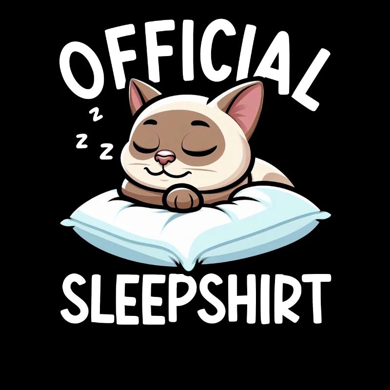 Chemise de nuit officielle Pyjama chat birman