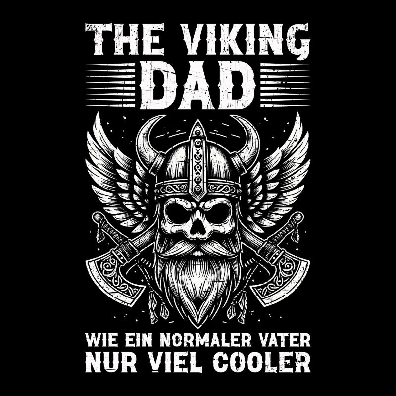 Wikinger Papa Vatertag Vaterschaft Elternteil