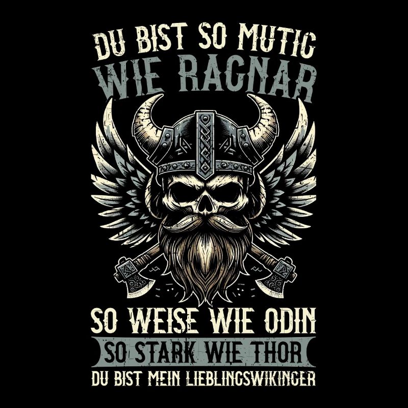 Wikinger Papa Vatertag Vaterschaft Elternteil
