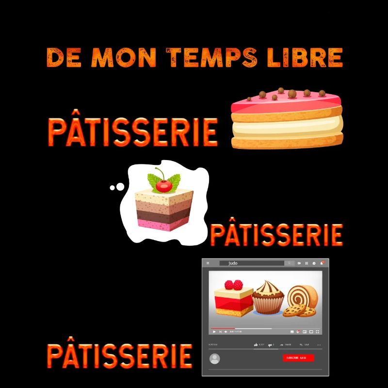 Bakery Pastry Free Time Men Women