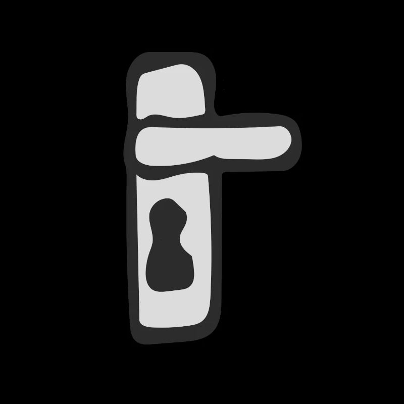 Une poignée de porte