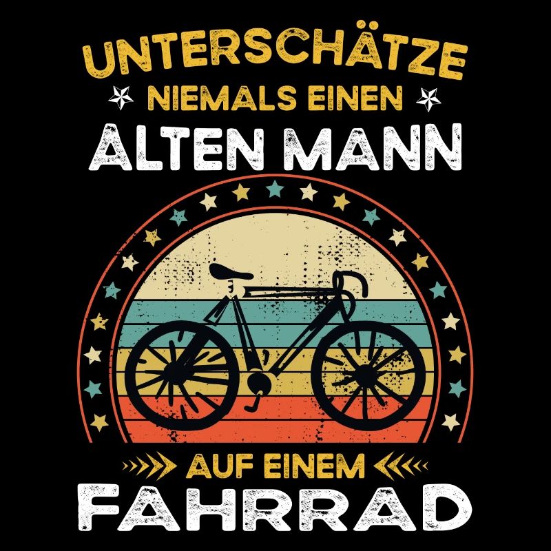 Never underestimate old man on a bike