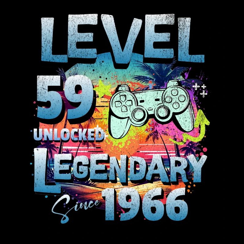 Level 59 Freigeschaltet seit 1982 Geburtstag