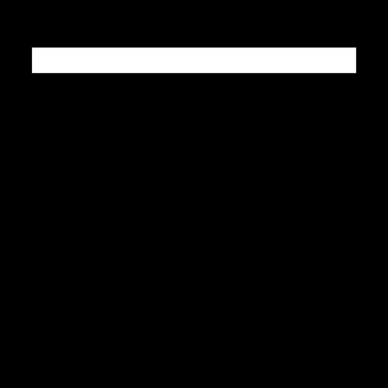 White bar dash your text gift