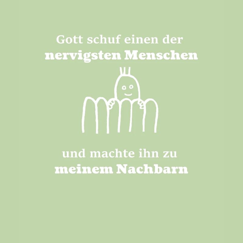 Nachbarn Nachbar Spruch Geschenk Geschenkidee