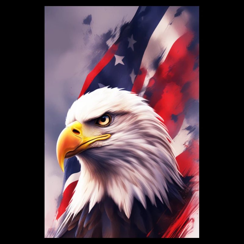 Glatze Eagel - Patriotisch