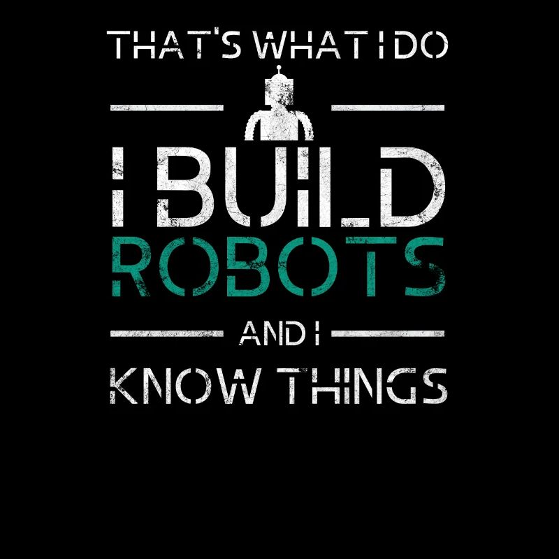 Robot technology engineer gift hobbyist
