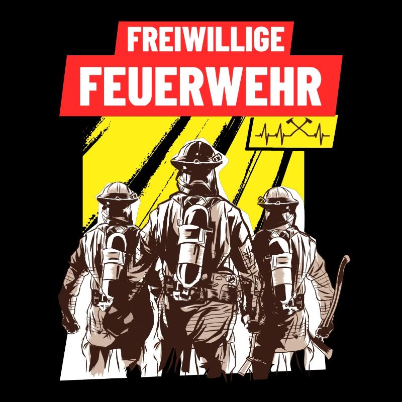 Freiwillige Feuerwehr Helden Feuerwehrmann