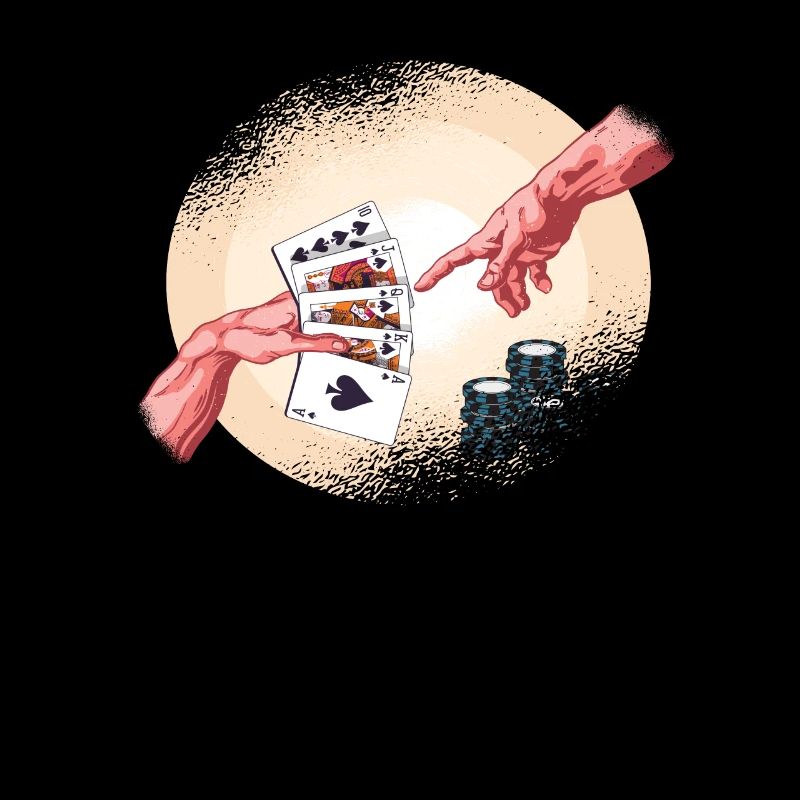 Poker Texas HoldEm gesegnete Spielkarten Poker