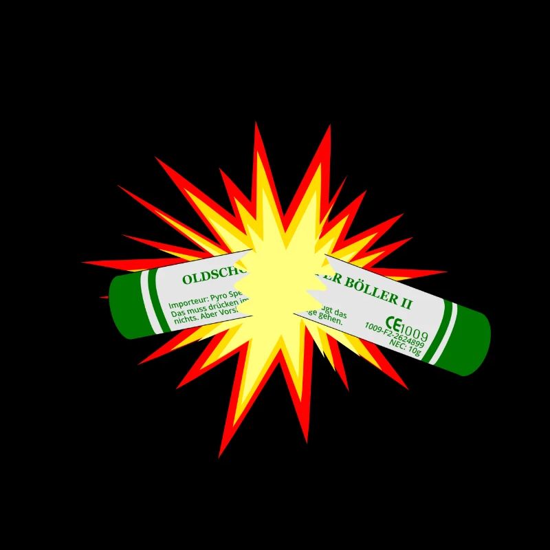 Silvester Boeller Explodiert Pyro Feuerwerk