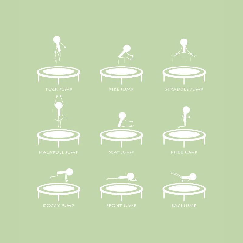 Trampoline jumps