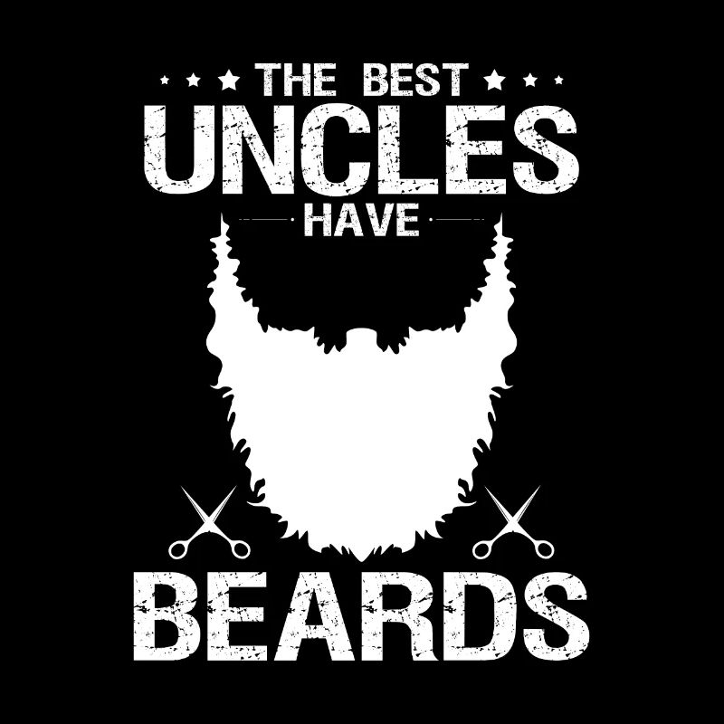 Oncle avec une barbe