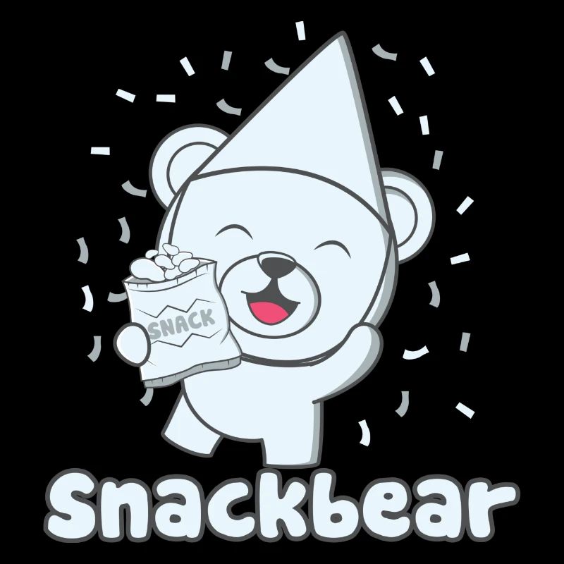 Snackbär / Snackbear mit Hut