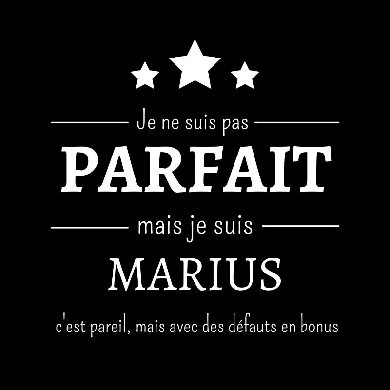 Marius : L'authenticité des défauts en bonus