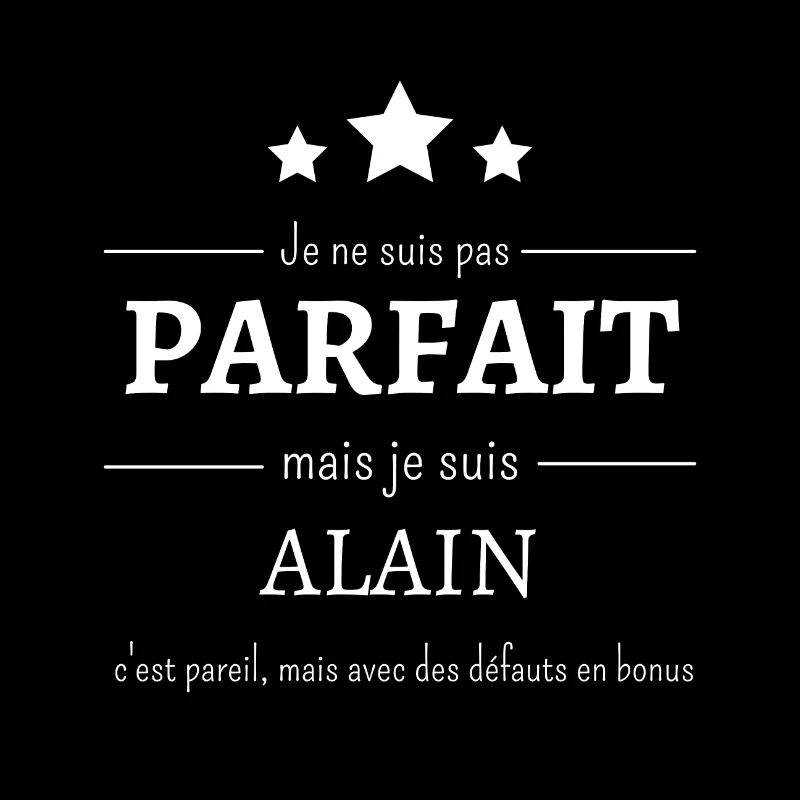Alain : L'authenticité des défauts en bonus