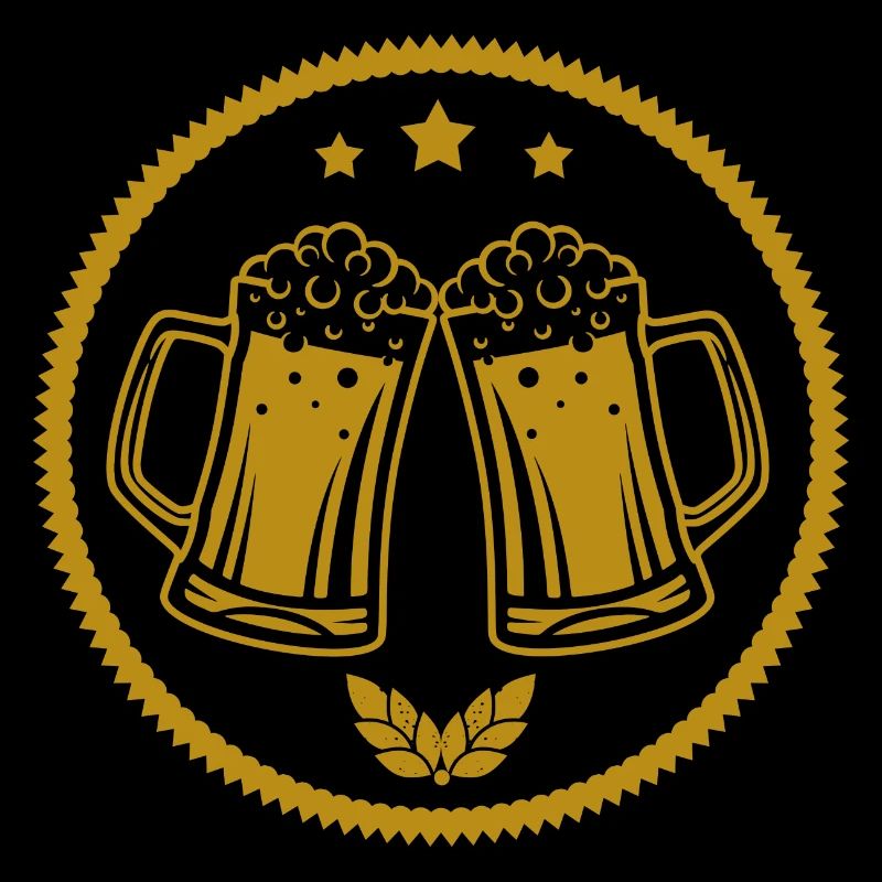 Bier - Beer / Bierkrug - Bierflasche Bierfass