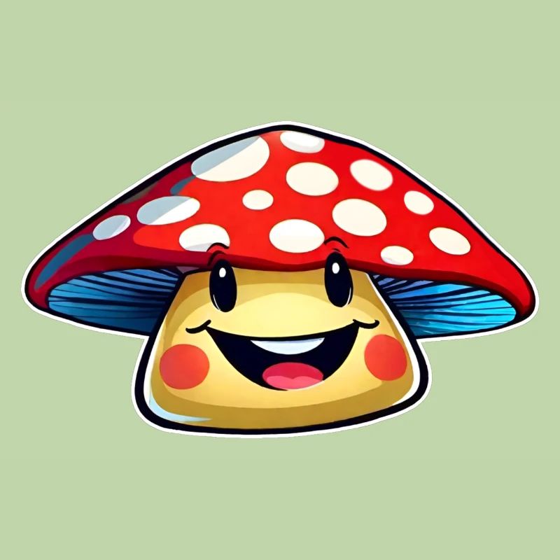 Funny little toadstool