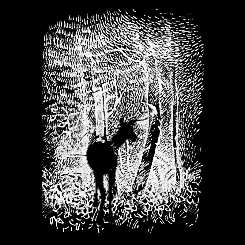 Forest Deer WHITE