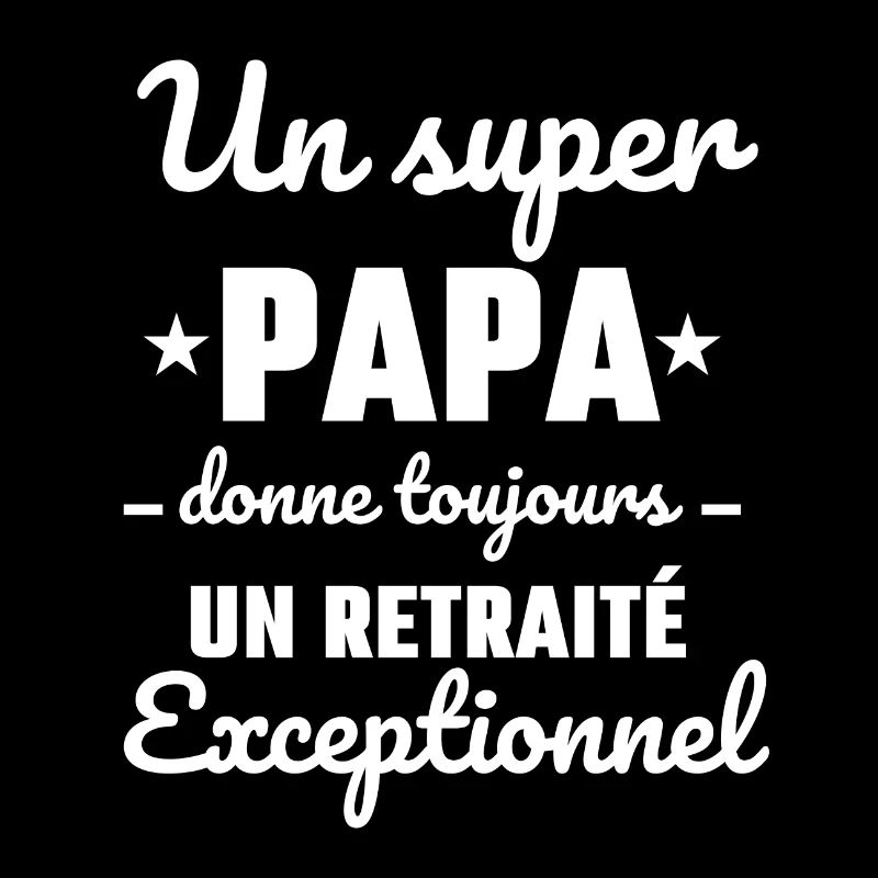 Un super papa donne un retraité exceptionnel