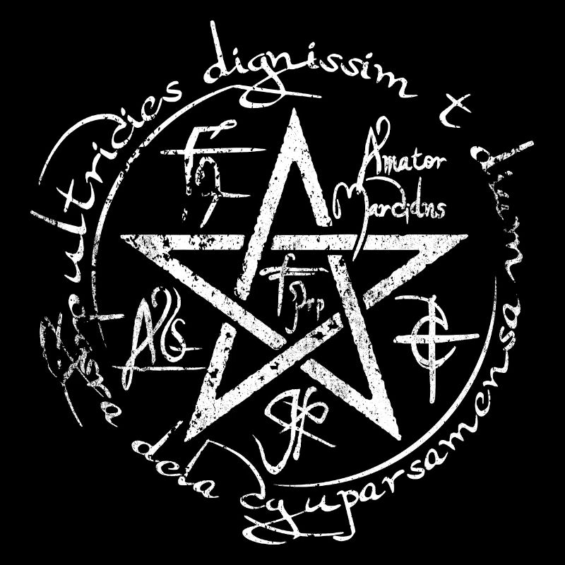 pentagram 01 halloween gothic witch curse spell