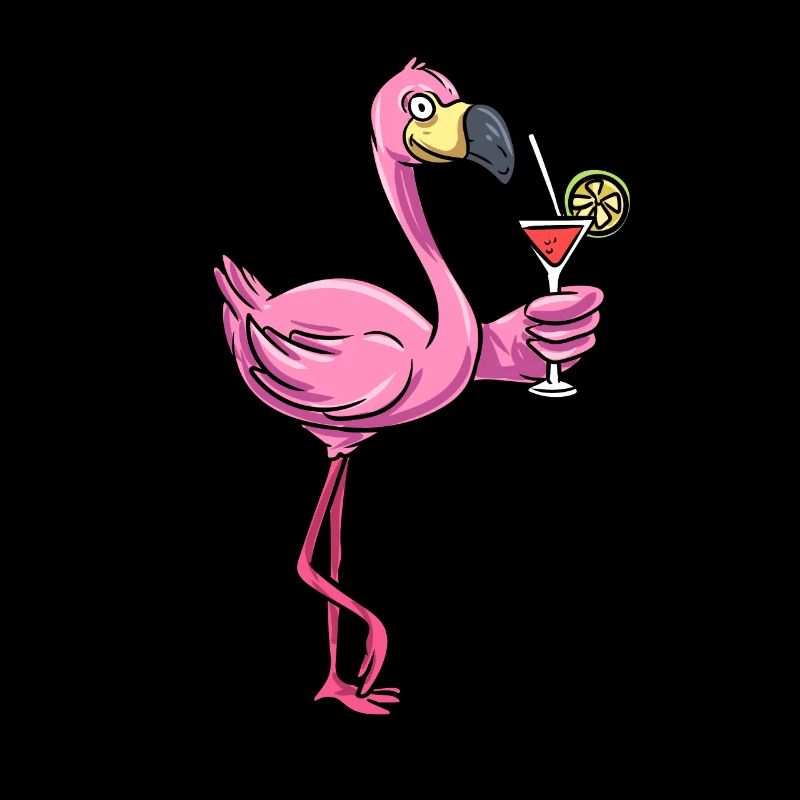 Flamingo Pink Bird