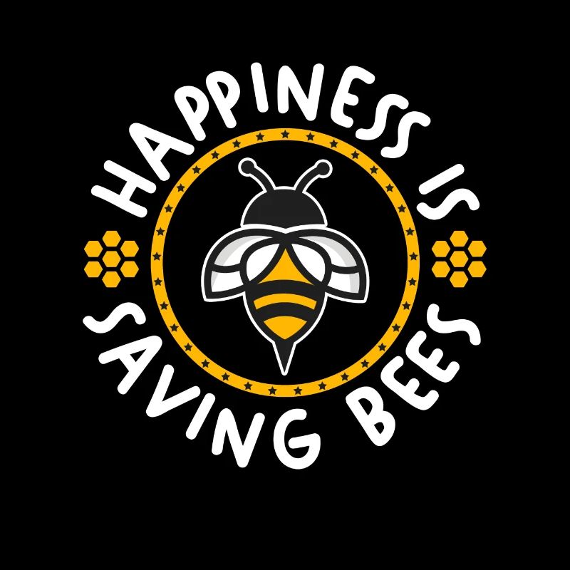 Beekeeping Happiness Is Saving Apiarist Beekeeper
