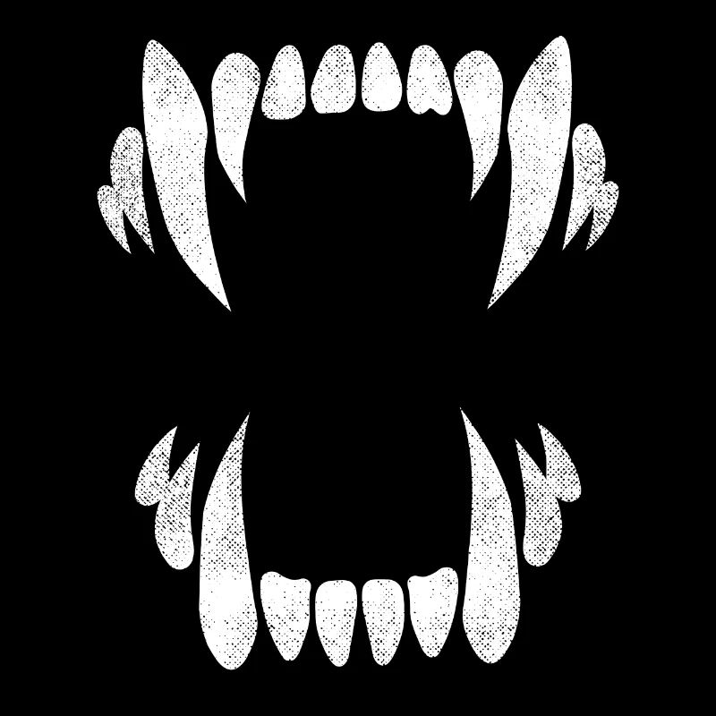 Scary Wolf Fangs
