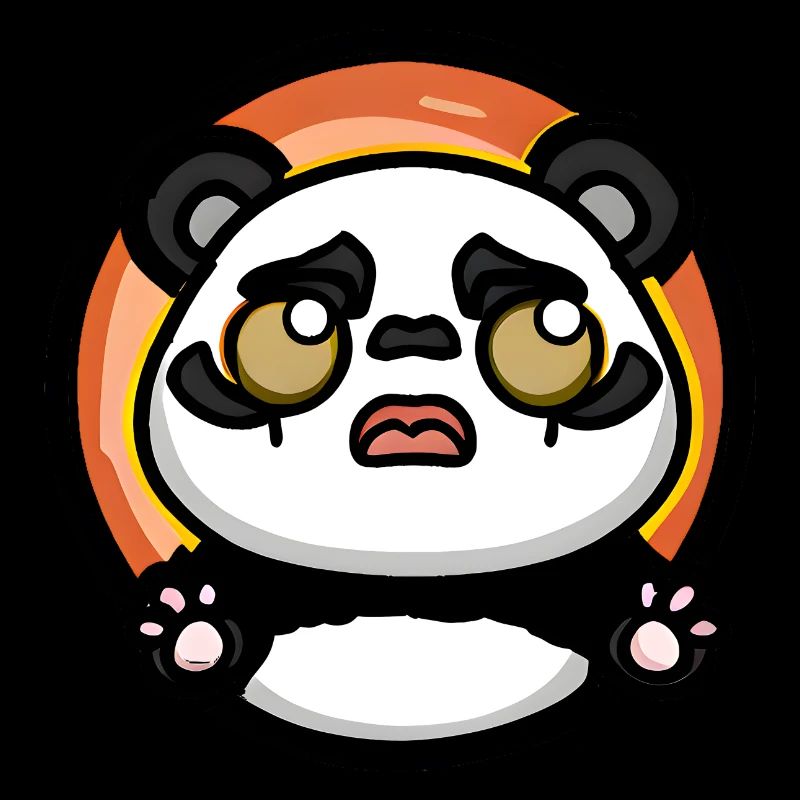 Panda Coucher de soleil