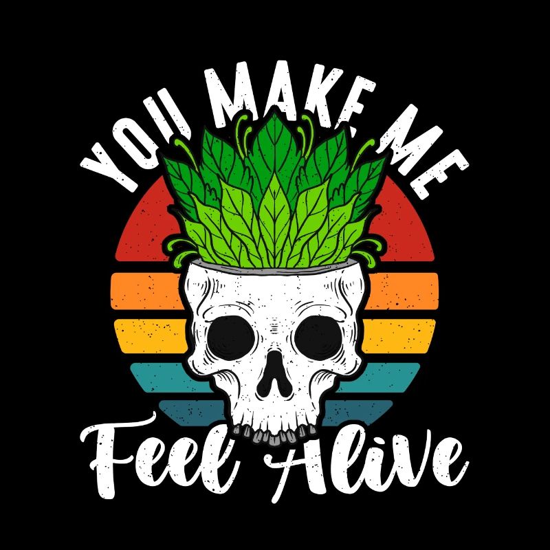 Herbalism You Make Me Feel Alive Retro Herb Lover