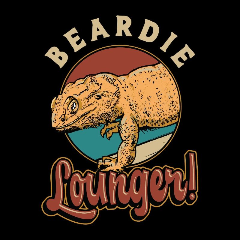 Bearded Dragon Beardie Lounger Herpetology Lizard