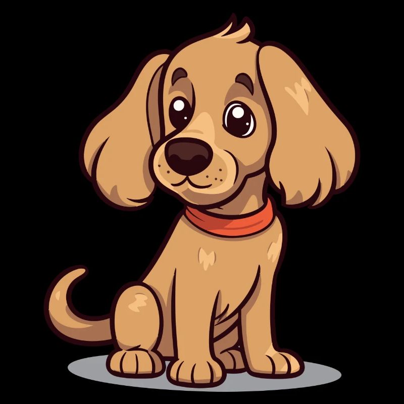 Conception de chien mignon pour les propriétaires de chiens