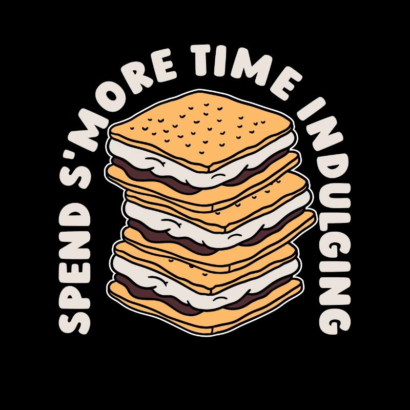S'mores Spend S'more Time Indulging Loves Camping
