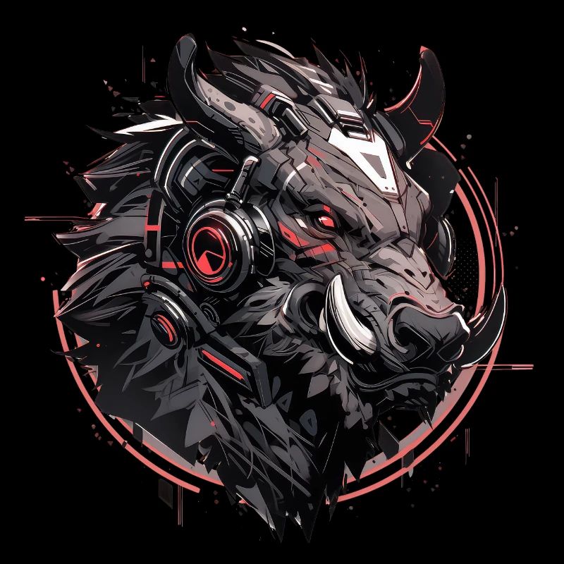 Mecha Animal Tiger Wolf Fox Dino Bear Cyborg