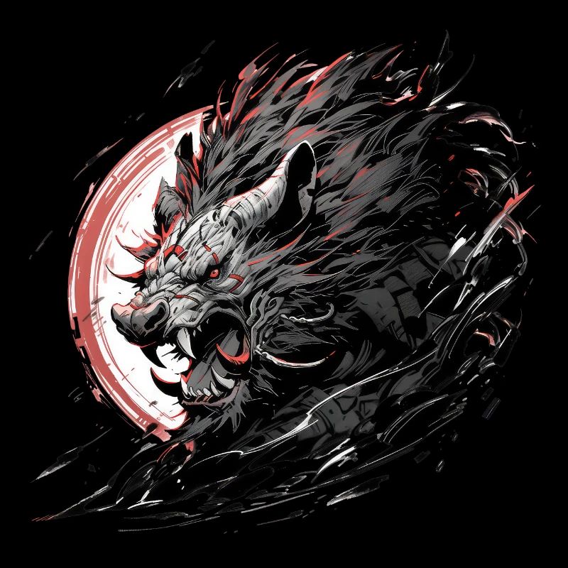 Mecha Tier Tiger Wolf Fuchs Pferd Cyborg
