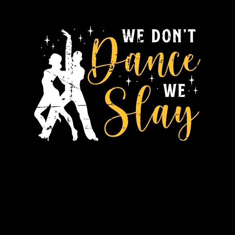 Danse de salon Nous ne dansons pas, nous tuons la piste de danse